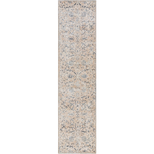 Amore Beige Indoor 2'7" x 7'10" Machine Woven Rug - Image 4