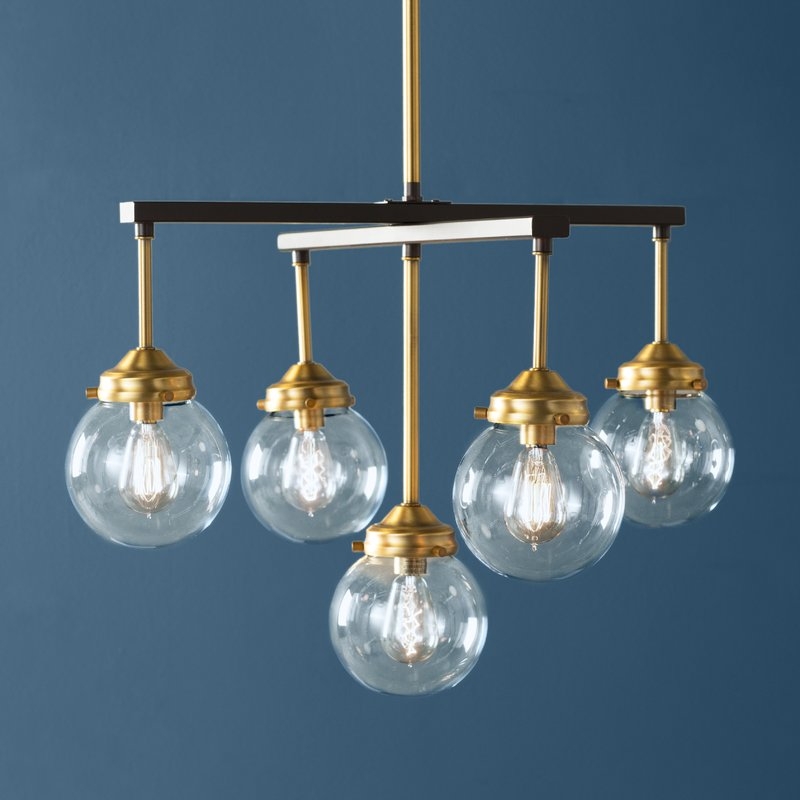 Suffield 5-Light Shaded Chandelier - Image 2