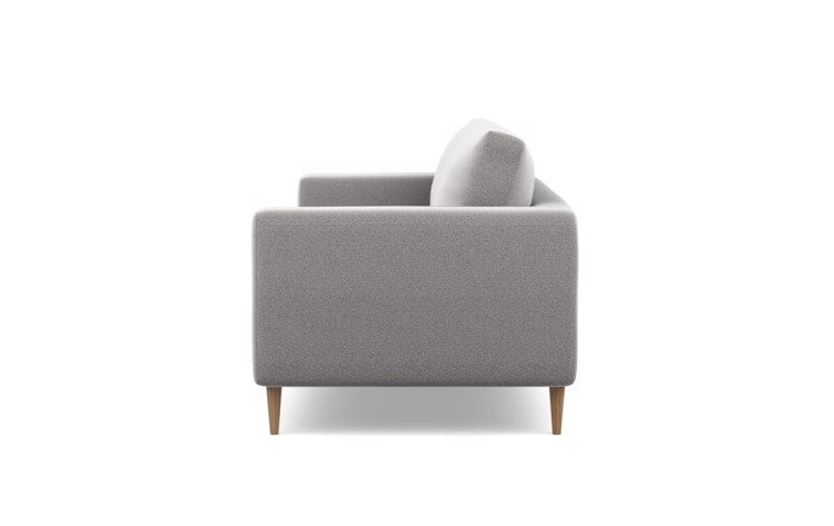 Asher Sofa in Ash Fabric with Natural Oak Tapered Round Wood - Image 4