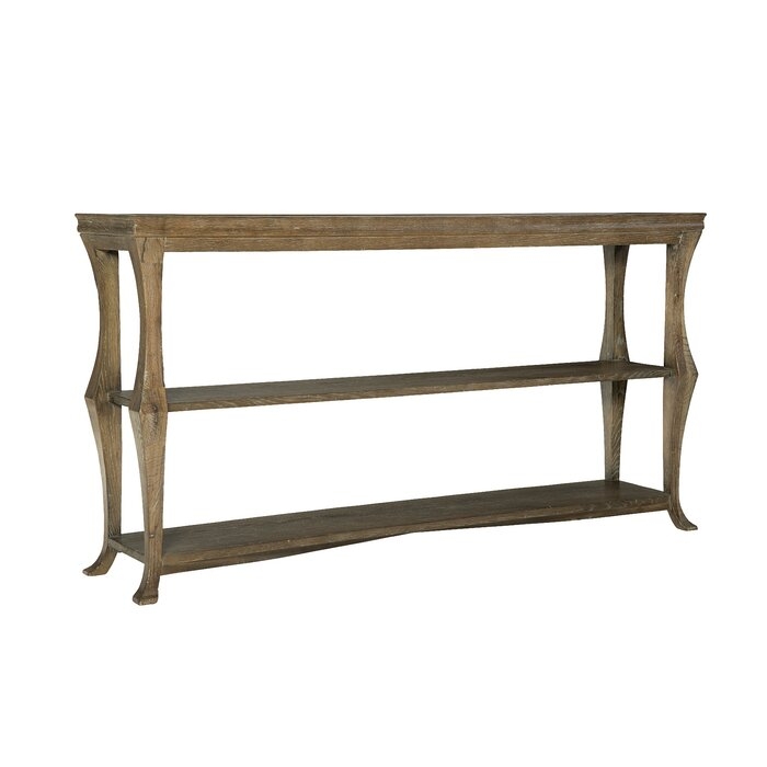 Bernhardt Rustic Patina 60"" Solid Wood Console Table - Image 1