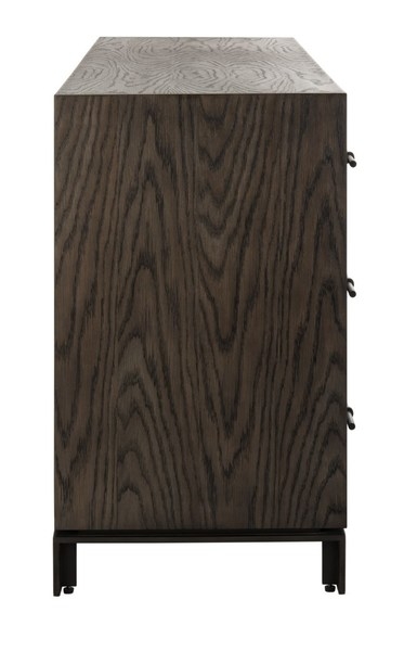 Simmons 6 Drawer Wood Dresser - Dark Walnut  - Arlo Home - Image 7
