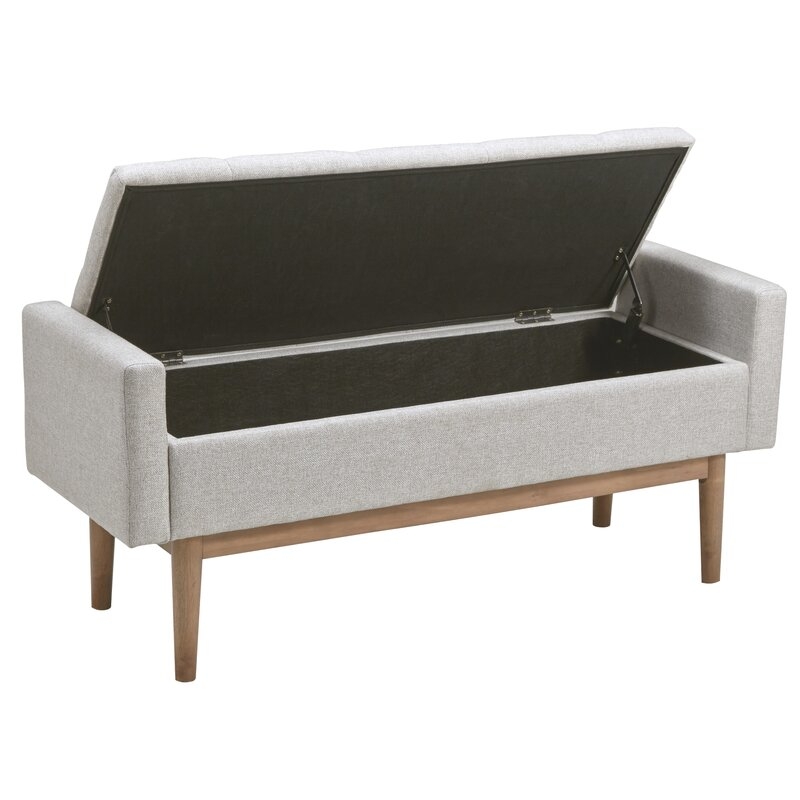 Brea Upholstered Flip Top Storage Bench - Image 1