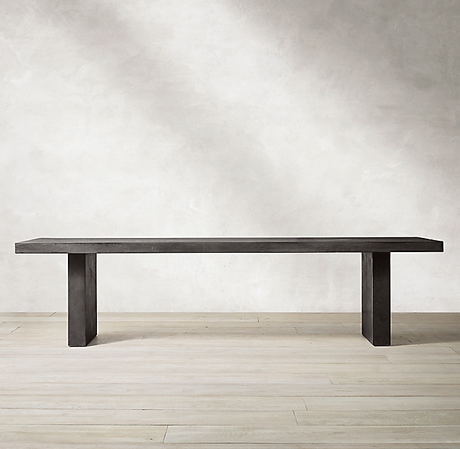 CABRERA CONCRETE RECTANGULAR DINING TABLE - Image 1