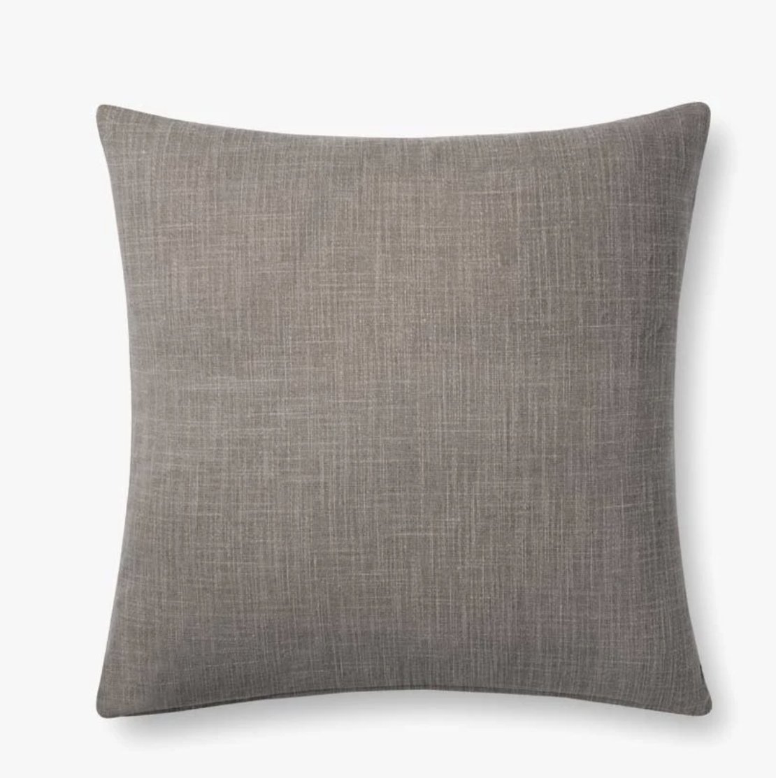 Loloi PILLOWS P0737 Charcoal / Grey 22" x 22" Cover w/Down - Image 1