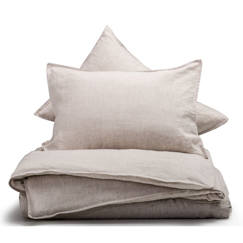 Boonie Linen Percale Duvet Cover Set - Image 1
