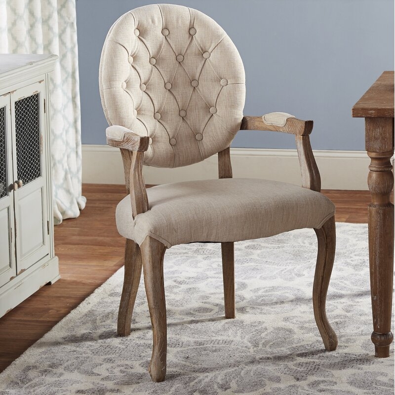 Creswell Upholstered Dining Chair - Image 4