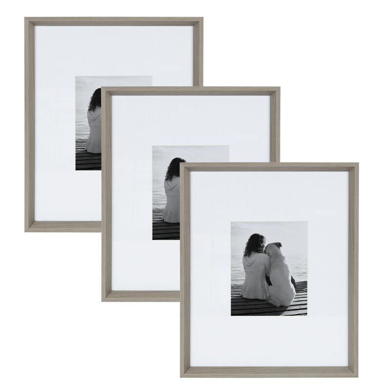 Gatsby Matted Wall Picture Frame (Set of 3) - Image 0