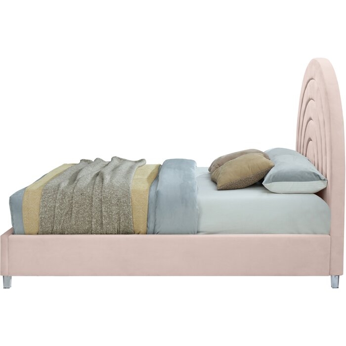 Gennesis Upholstered Low Profile Platform Bed - Image 1