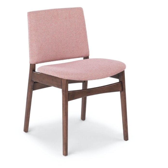 Nosh Berry Pink Walnut Dining Chairs (set of 2) - Image 0
