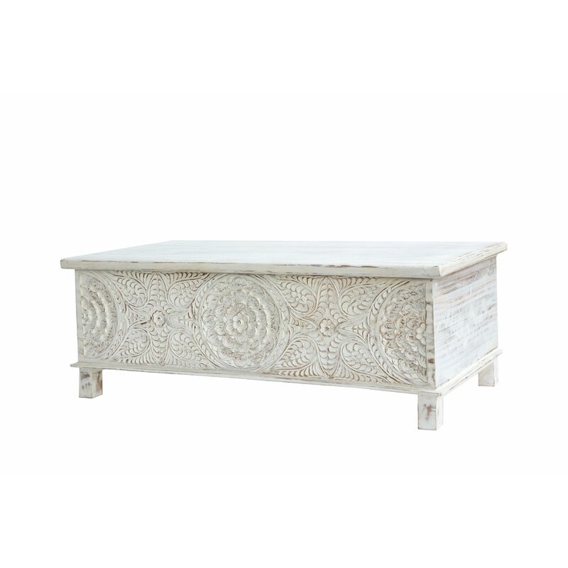 Ivaan Trunk Coffee Table with Lift Top - Image 1