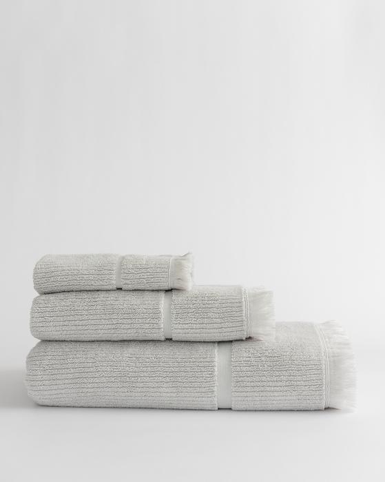 Caldwell Gray Bath Collection, Bath Towel - Image 1