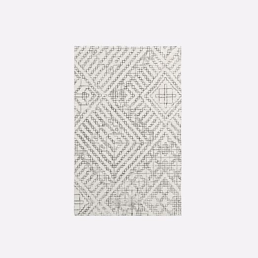 Stone Tile Rug, Slate, 5'x8' - Image 1