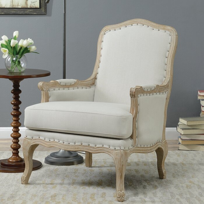 Bransford 24" Armchair - Taupe - Image 0