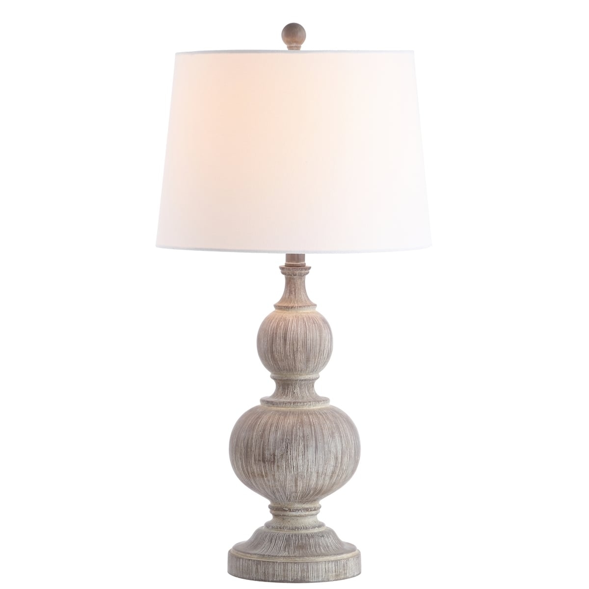 Ephraim Table Lamp - Faux Wood - Safavieh - Image 0