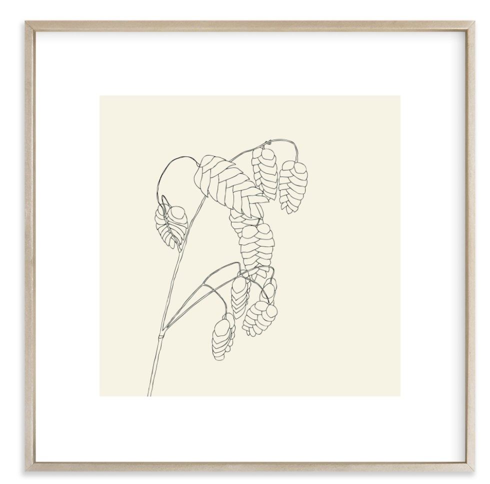 Grass With Seed Art Print - Image 0
