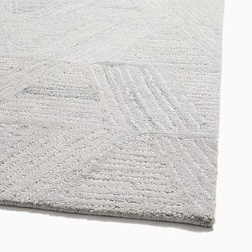 Glacial Rug, 9'x12', Frost Gray - Image 1