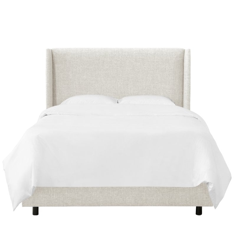 Alrai Upholstered Standard Bed / Queen / Zuma White - Image 0