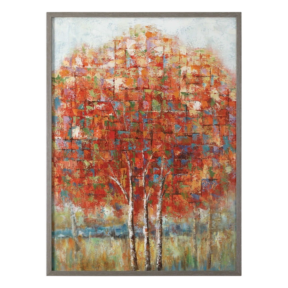 Autumn View Hand Painted Canvas - Image 0