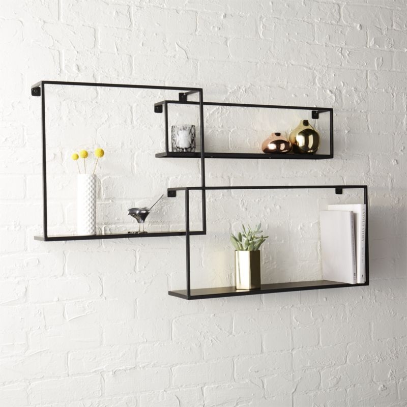 set of 3 floating shelves - Image 4