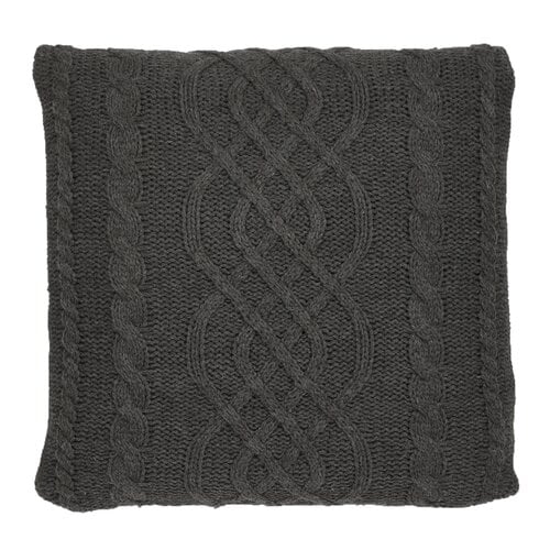 Lucero Chunky Cable Knit Throw Pillow - Image 0