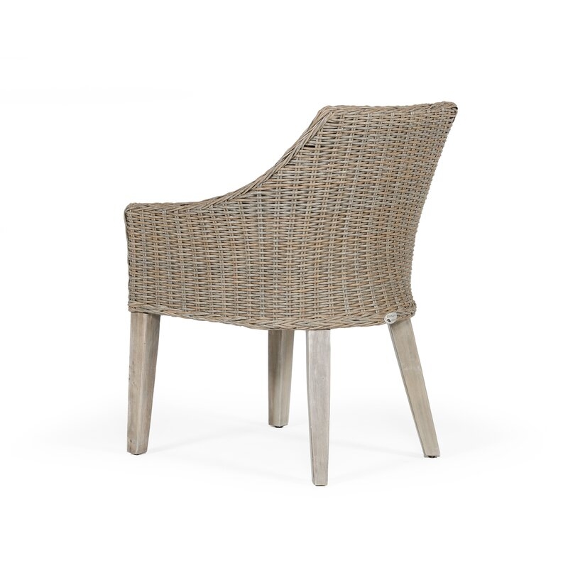 Vinci Patio Dining Armchair with Cushion - Image 2