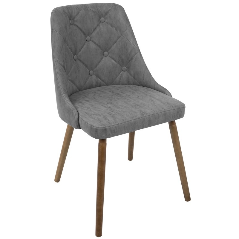 Baize Upholstered Side Chair - Image 1