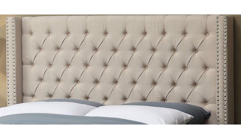 Barna Upholstered Platform Bed - Image 0