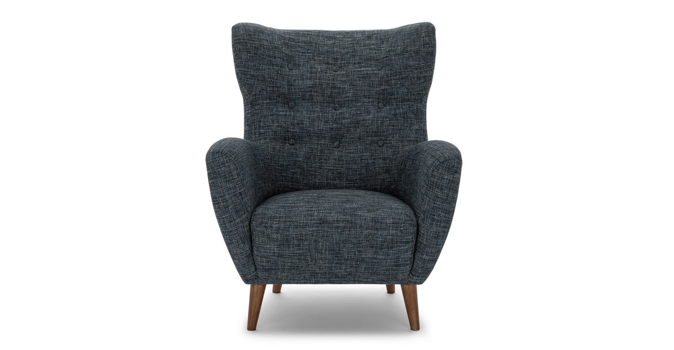Mod Blue Berry Armchair - Image 0