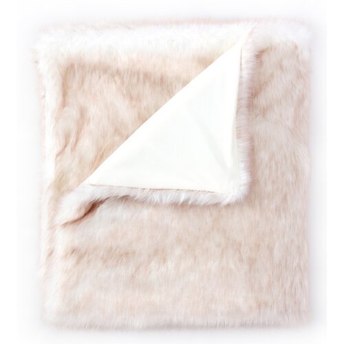 Thiele Luxury Tip Dye Faux Fur Throw - Image 3