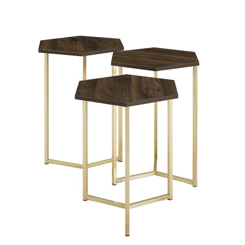 Labounty Hex 3 Piece Nesting Tables - Image 1