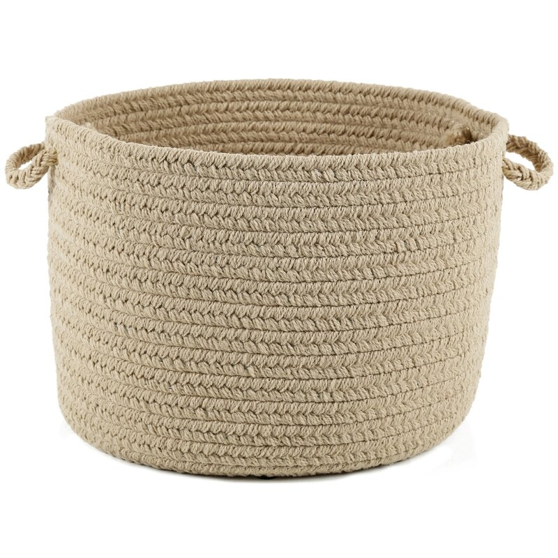 Misha Solid Basket - Sand Beige - Image 0