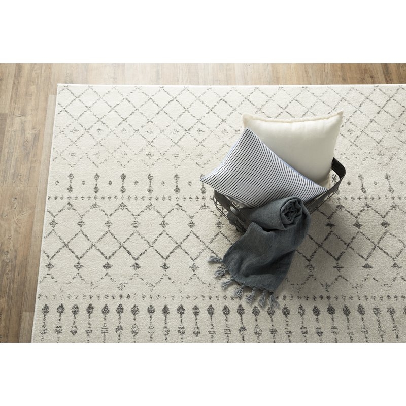 Clair Ivory Area Rug 5' x 7'5" - Image 4