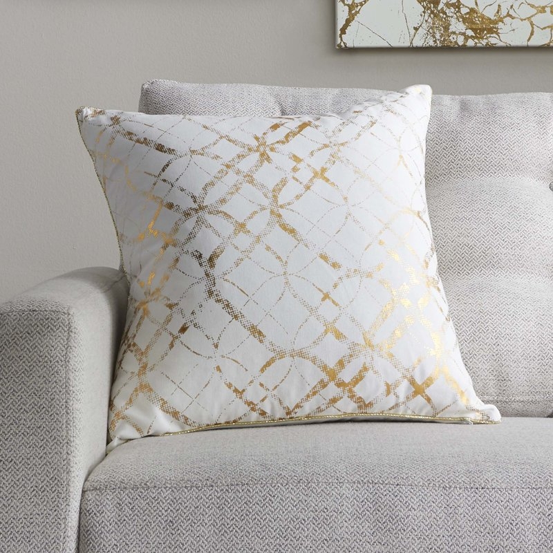 Beshears 100% Cotton Throw Pillow - Image 1