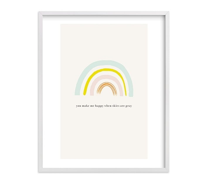 You Make Me Happy Wall Art by Minted(R), 16x20 - Image 0