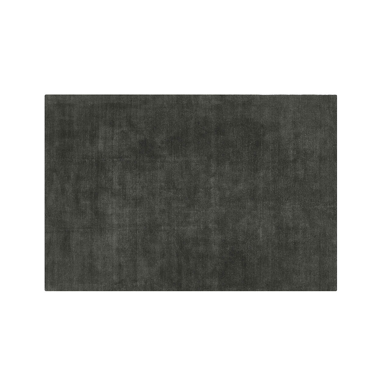 Baxter Carbon Grey Wool Rug 8'x10' - Image 0