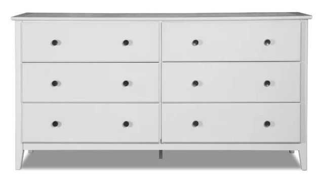 Greenport 6 Drawer 63.75'' W Solid Wood - Image 0