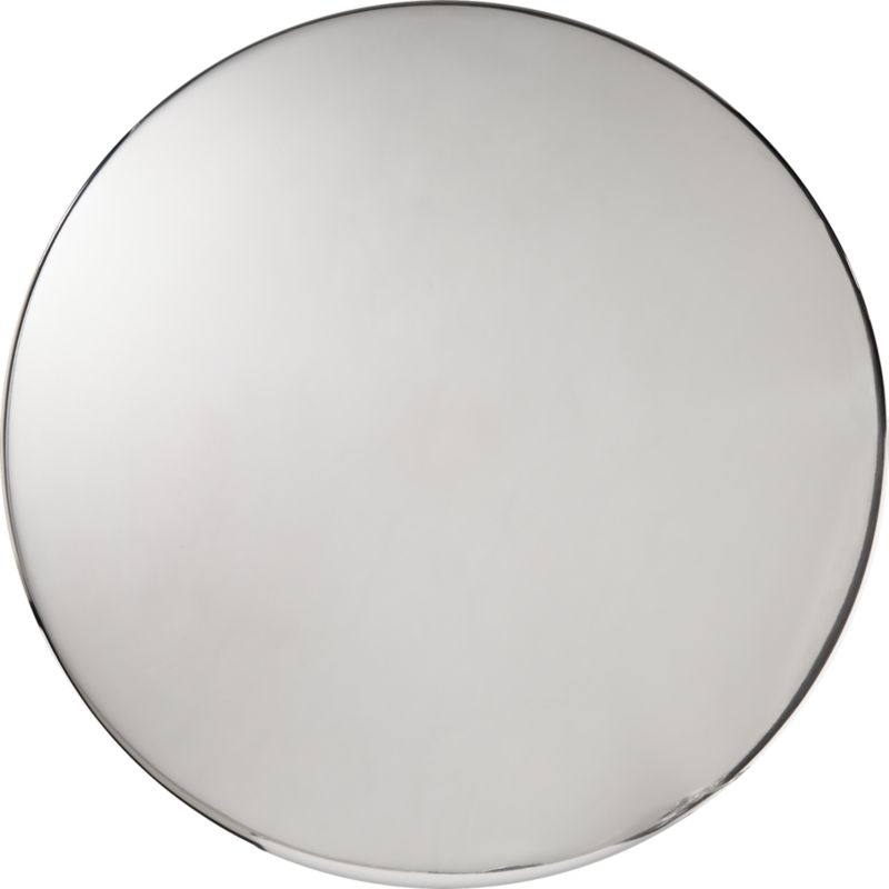 Cheval Polished Silver Side Table - Image 4