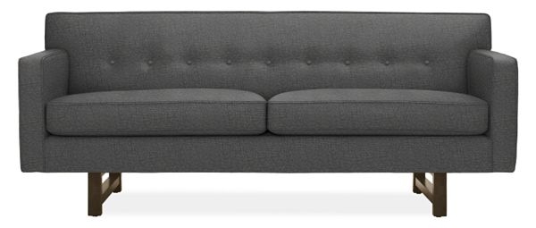André Sofas - 76", Total Ink(chenille) - Image 0