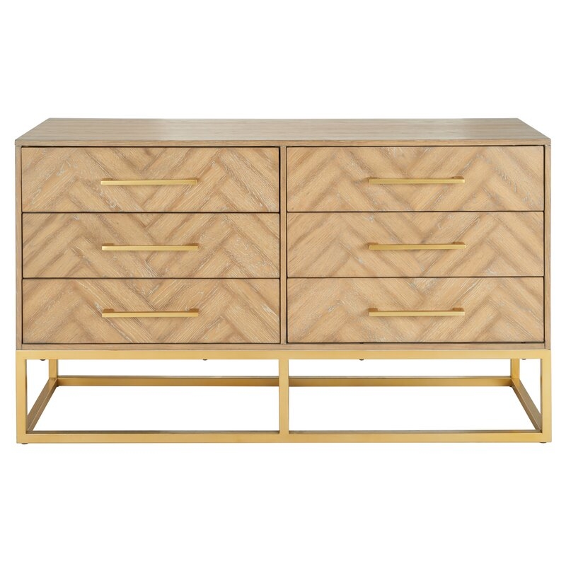 Estelle 6 Drawer Double Dresser - Image 0