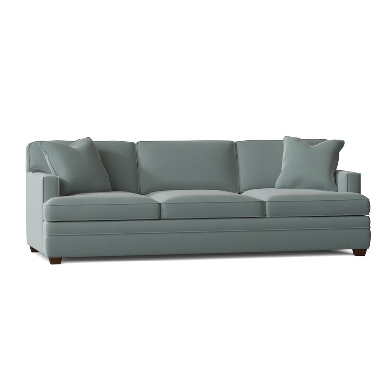 98'' Square Arm Sofa with Reversible Cushions - Image 0
