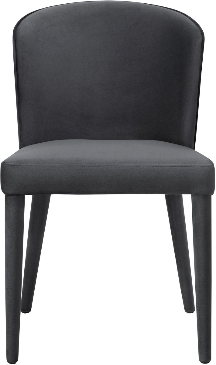 Metropolitan Grey Velvet Chair - Image 1