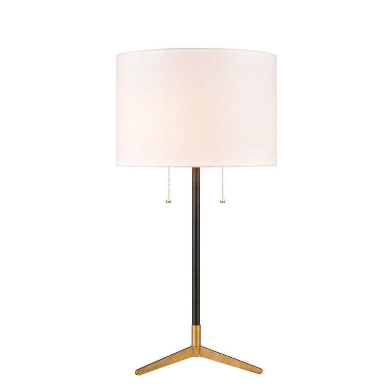 Clubhouse 29'' High 2-Light Table Lamp - Black - Image 0