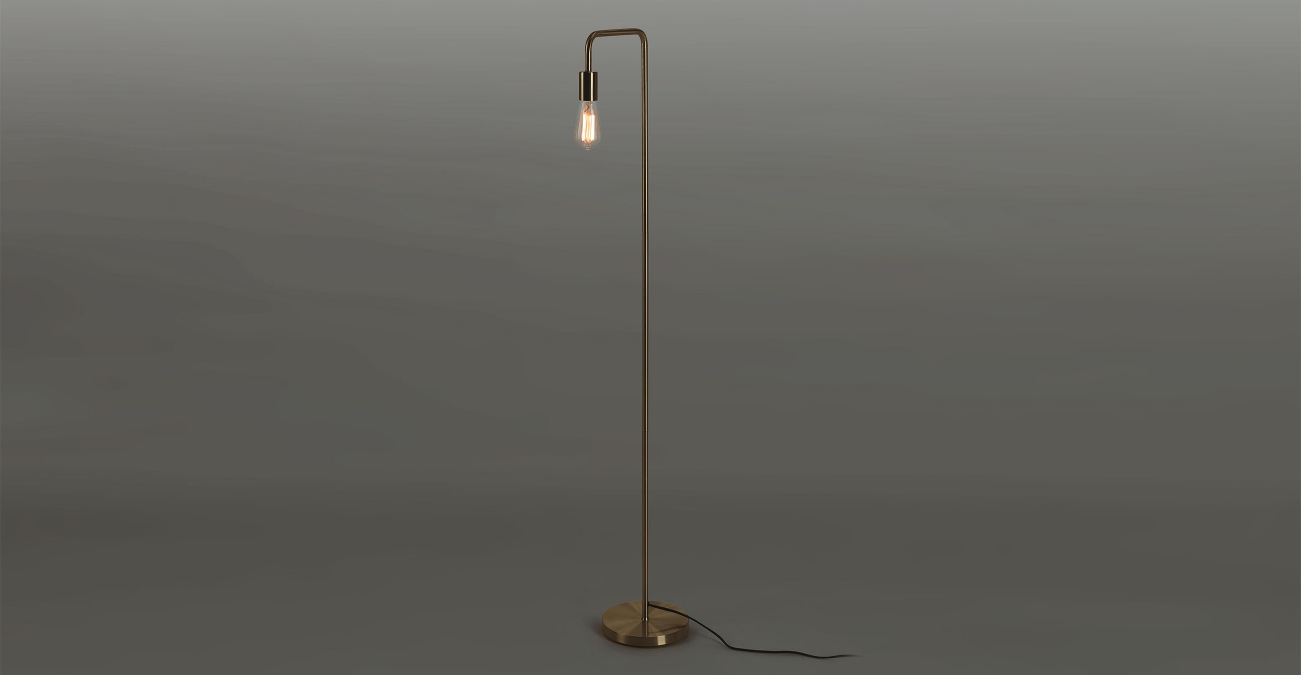 Beacon Brass Floor Lamp - Image 4