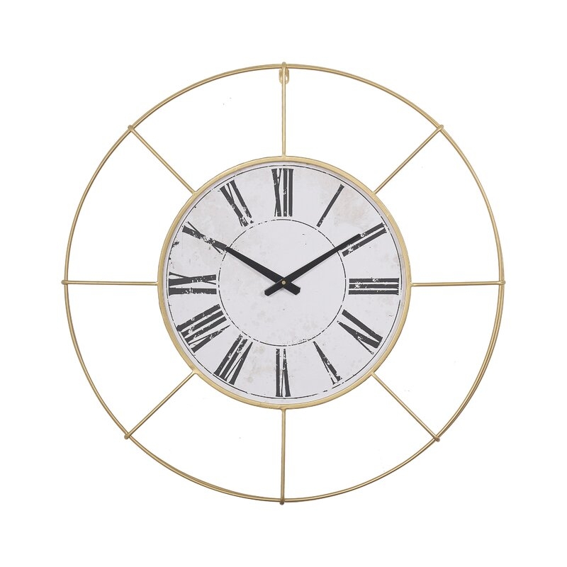 Oversized Mead 28" Wall Clock - Image 0