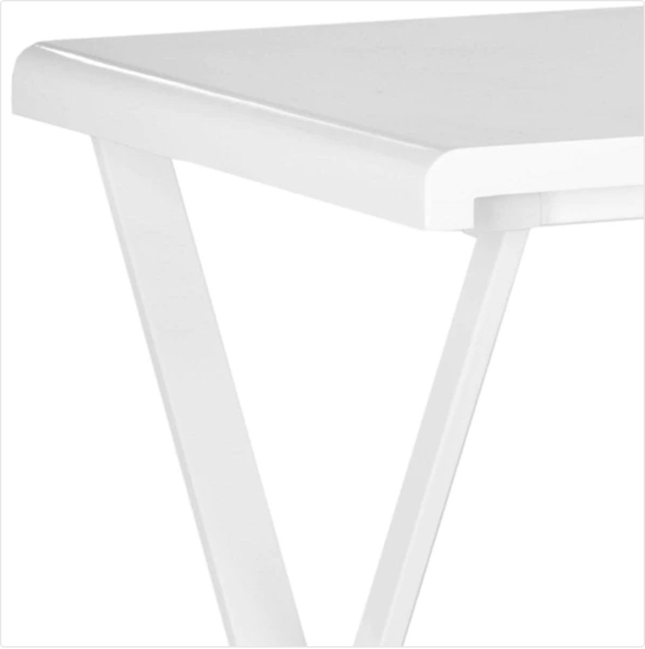 Watkins Desk - White - Safavieh - Image 3