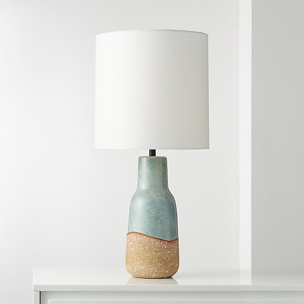 Tempe Teal Terracotta Table Lamp - Image 0