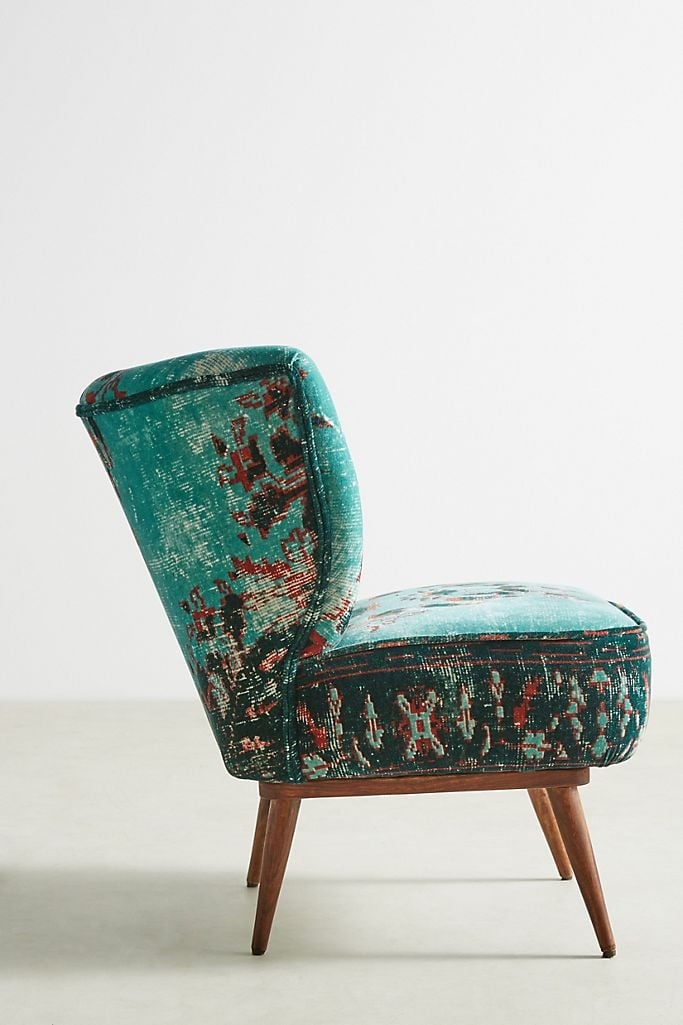 Dhurrie Petite Accent Chair - Image 1