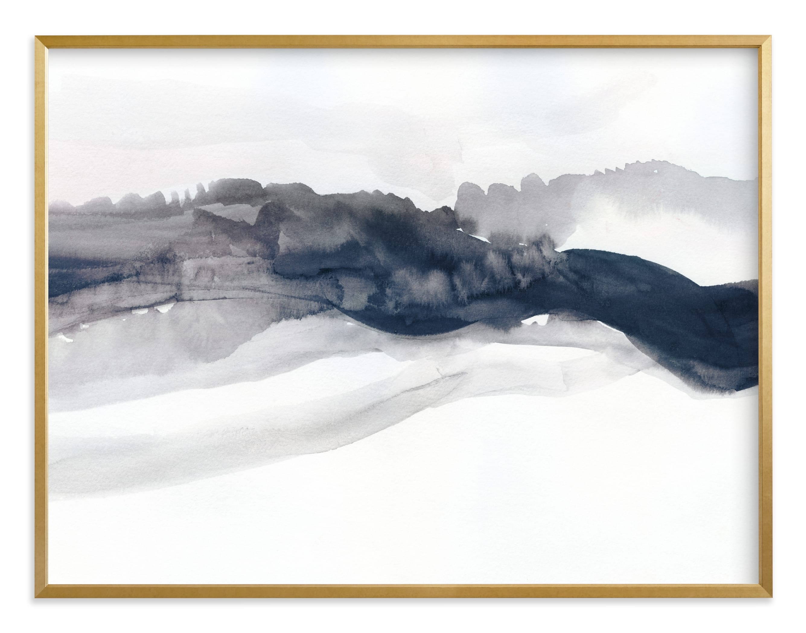 Softly Layered Art Print - Image 0