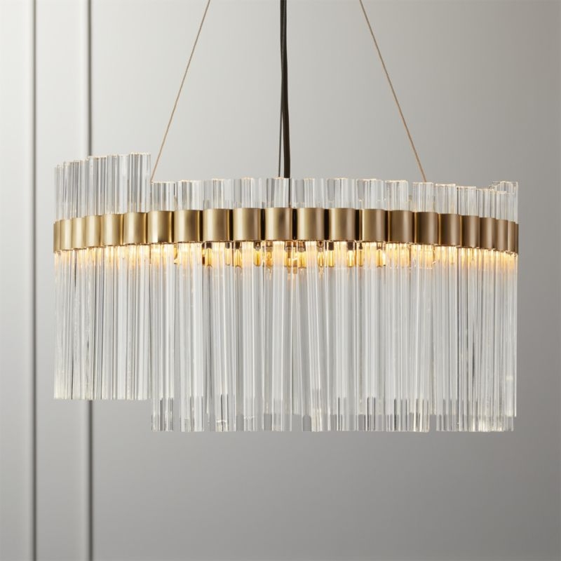 Orion Glass Crystal Chandelier - Image 4