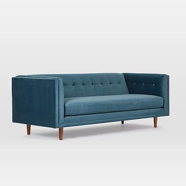 Bradford Sofa, Mod Velvet, Port Blue - Image 0